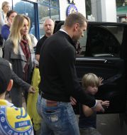 Kristen Pazik, Andrey Shevchenko and Christian Shevchenko