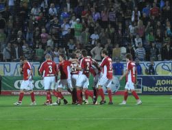 The players of FС ”Zarya” (Lugansk)