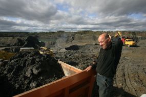 Dombrovsky open cast