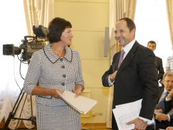 Сергей Тигипко и Ирина Акимова