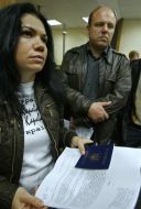 Viktoriya Syumar and Sergey Anrdushko