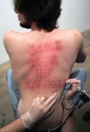 Inscription on the back