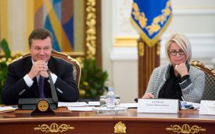 Viktor Yanukovich and Anna German