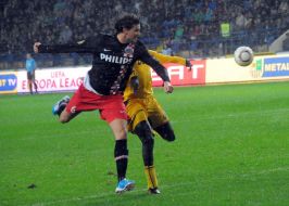 Papa Guye and Marcus Berg