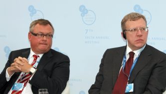 Andreу Kostin and Alexeу Kudrin