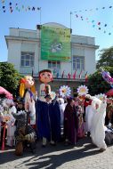 Participants of the International festival of theaters for children