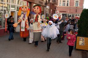 Participants of the International festival of theaters for children