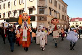 Participants of the International festival of theaters for children