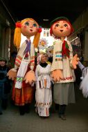 Participants of the International festival of theaters for children