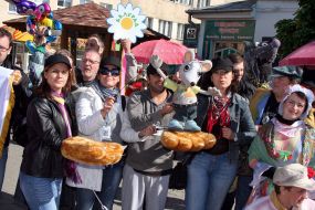 Participants of the International festival of theaters for children