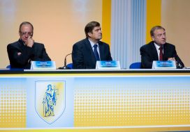 Anatoliy Golovin, Aleksandr Pasenyuk and Aleksandr Lavrinovich