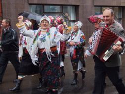 Participants of celebration of Day of Chernovtsy
