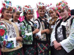 Participants of celebration of Day of Chernovtsy