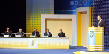 Participants of Allukrainian Meeting of legalists