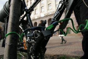 A bicycle