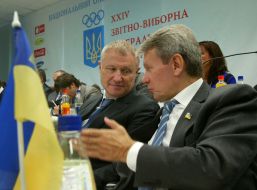 Valeriy Sushkevich and Grigoriy Surkis
