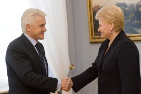 Владимир Литвин и Даля Грибаускайте