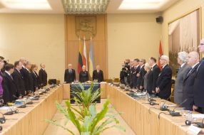 Владимир Литвин, Ирена Дягутене и Богдан Борусевич