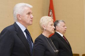 Владимир Литвин, Ирена Дягутене и Богдан Борусевич