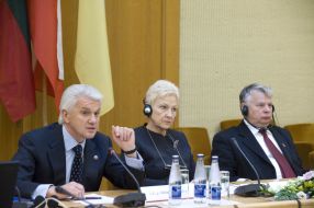 Владимир Литвин, Ирена Дягутене и Богдан Борусевич