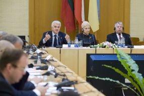 Владимир Литвин, Ирена Дягутене и Богдан Борусевич