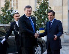 Віктор Янукович і Франсуа Фійон
