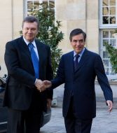 Віктор Янукович і Франсуа Фійон