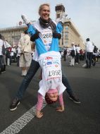 Participants of the action ”Race for life”
