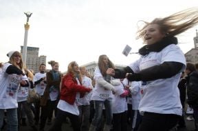 Participants of the action ”Race for life”
