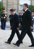Nicolas Sarkozy and Viktor Yanukovich