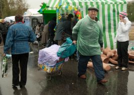 Pokrovskaya fair in Zaporozhia