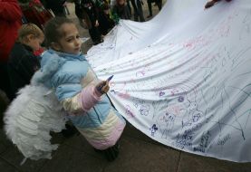 Flash mob ”Open your heart to the Planet”