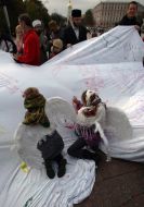 Flash mob ”Open your heart to the Planet”