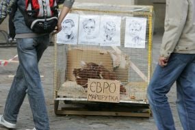 Карикатури на українських політиків