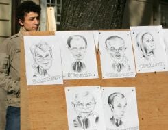 Карикатури на українських політиків