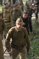 Участники реконструкции боя