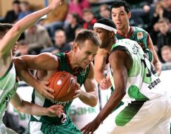 Dmitry Zabirchenko, Lamayne Wilson and Aleksandr Shaposhnikov