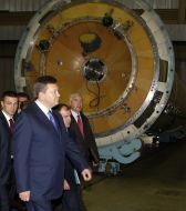 Виктор Янукович и Дмитрий Колесников