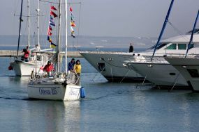 Члени екіпажу крейсерської яхти «Іваноіс»
