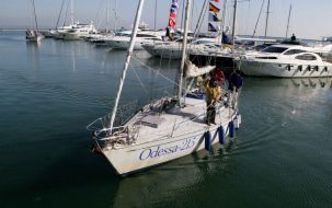 Члени екіпажу крейсерської яхти «Іваноіс»