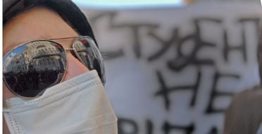 Participant of protest action