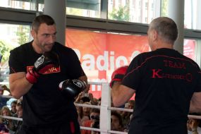 Vitaly Klichko and Fritz Zdunek