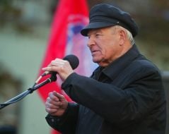 Communist party of Ukraine supporter