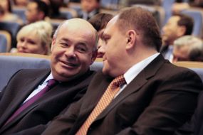 Mikhail Shvydkoy and Mikhail Kulinyak