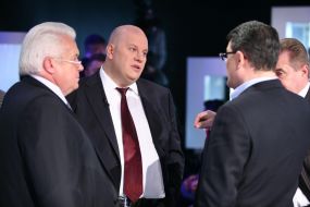 Mikhail Brodskiy, Kirill Kulikov and Iosif Vinskiy