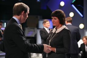 Tommy Helsby and Irina Akimova