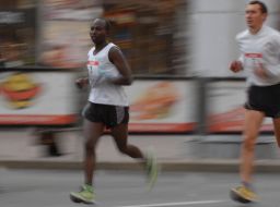 Participants in the race