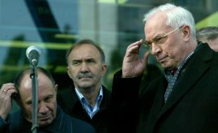 Anatoliy Golubchenko, Alexеу Krivopishin and Nikolay Azarov