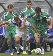 Andrey Shevchenko, Vladimir Gudyma and Artem Fedetskiy