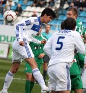 Leandro Almeida, Ognjen Vukojeviс and Oleg Golodyuk